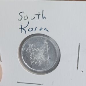 South Korea 1 Won Coin